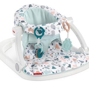 NWT Fisher-Price Sit Me Up Floor Seat - Pacific Pebble